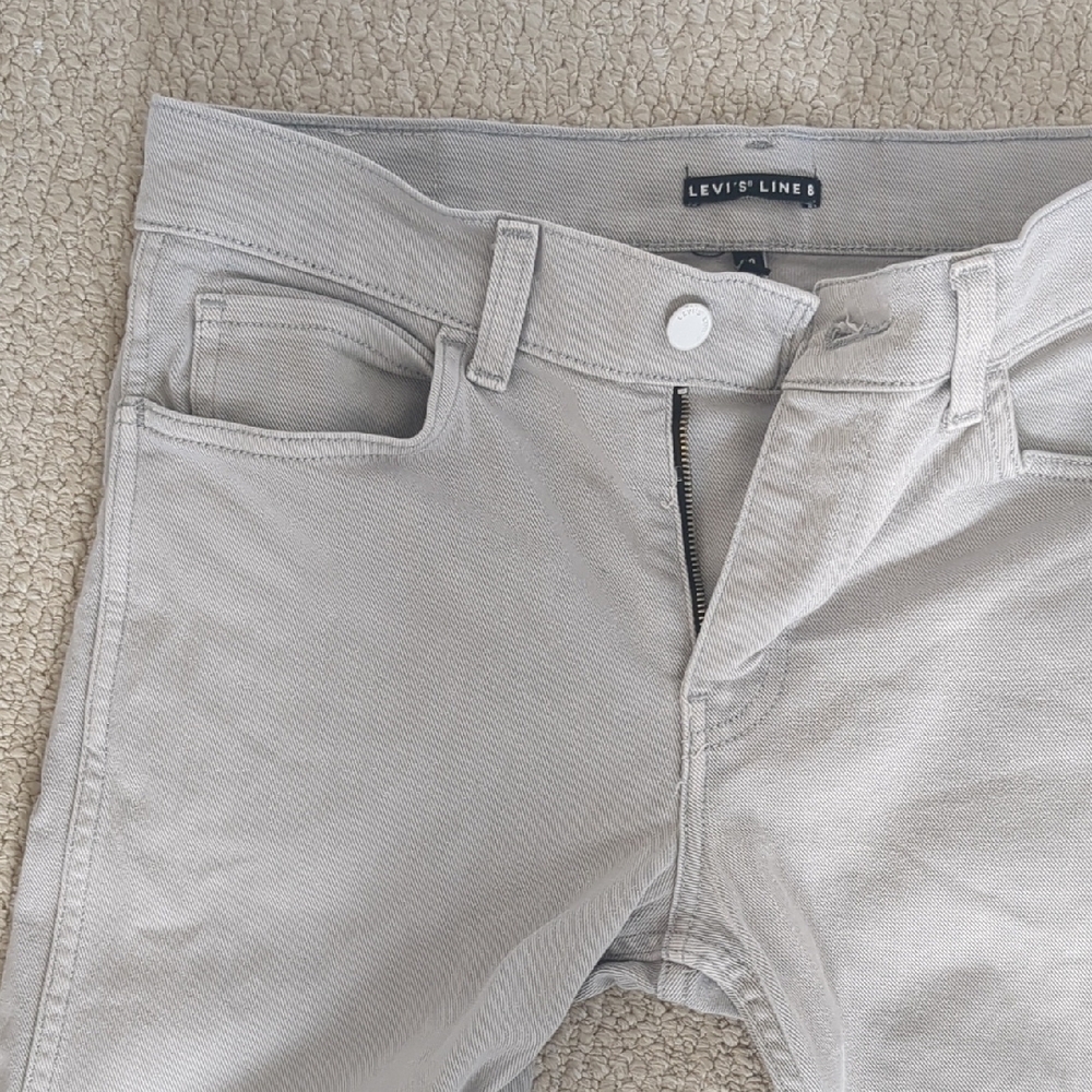 Levi's Line 8 Light Grey Jeans